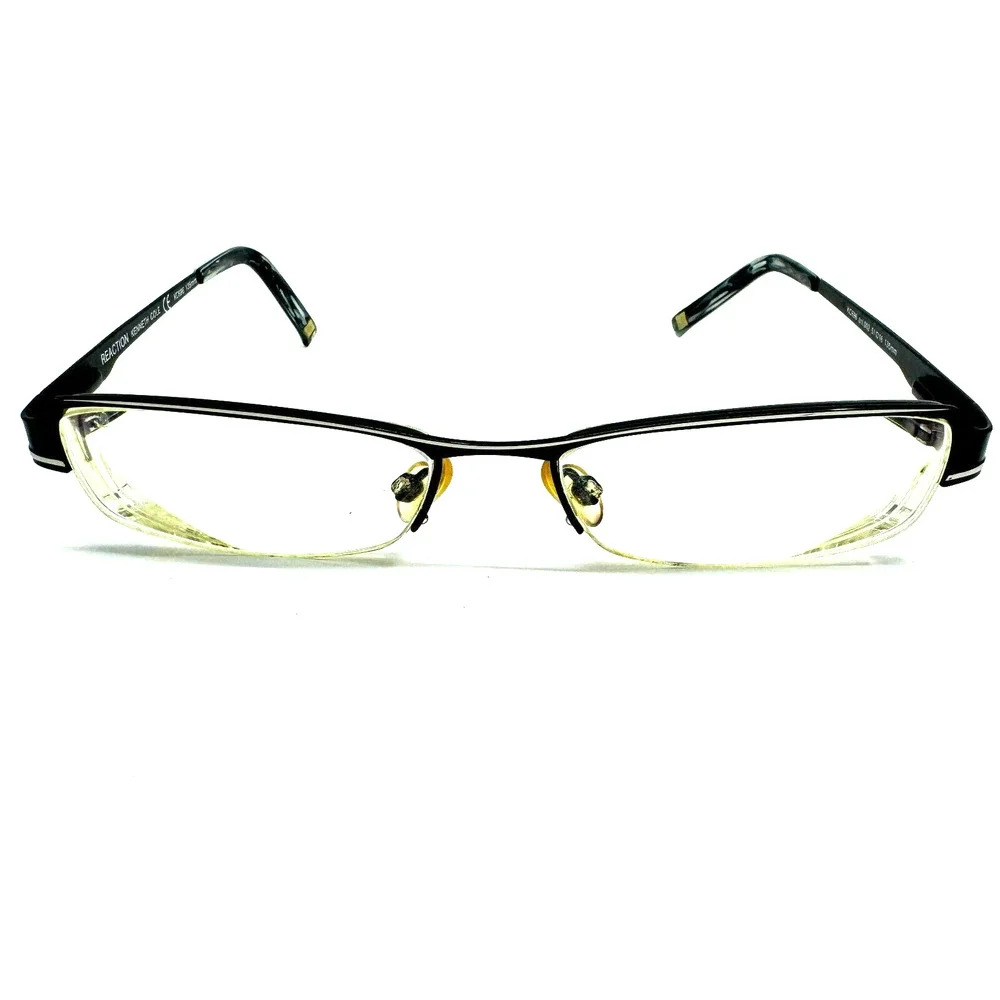 Kenneth Cole Reaction Eyeglasses Frame KC696 col.02 51-16-135 Black white H10030